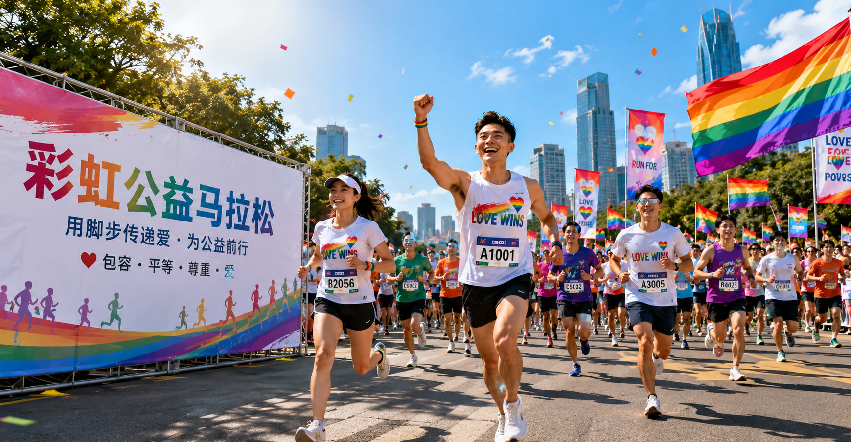 彩虹公益马拉松活动报名